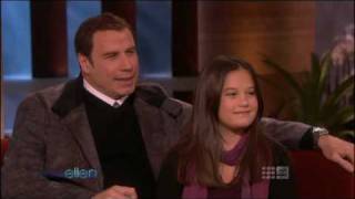 John Travolta & Ella Bleu, his daughter (Letterman) by Jeanng11nov71 214,042 views 13 years ago 5 minutes, 45 seconds