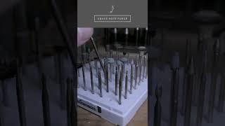 Jewelry Casting - Removing Sprue Marks #shorts