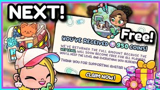 Free 950 Coins + Next Avatar World Update Confirmed! | Lisa Etc
