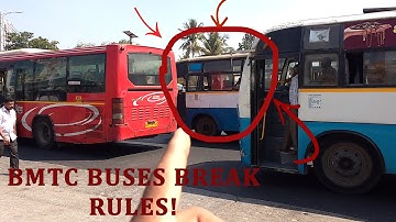 BMTC VIOLATES RULES!