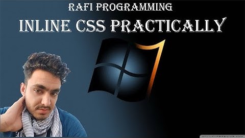 CSS Inline styles | inline css