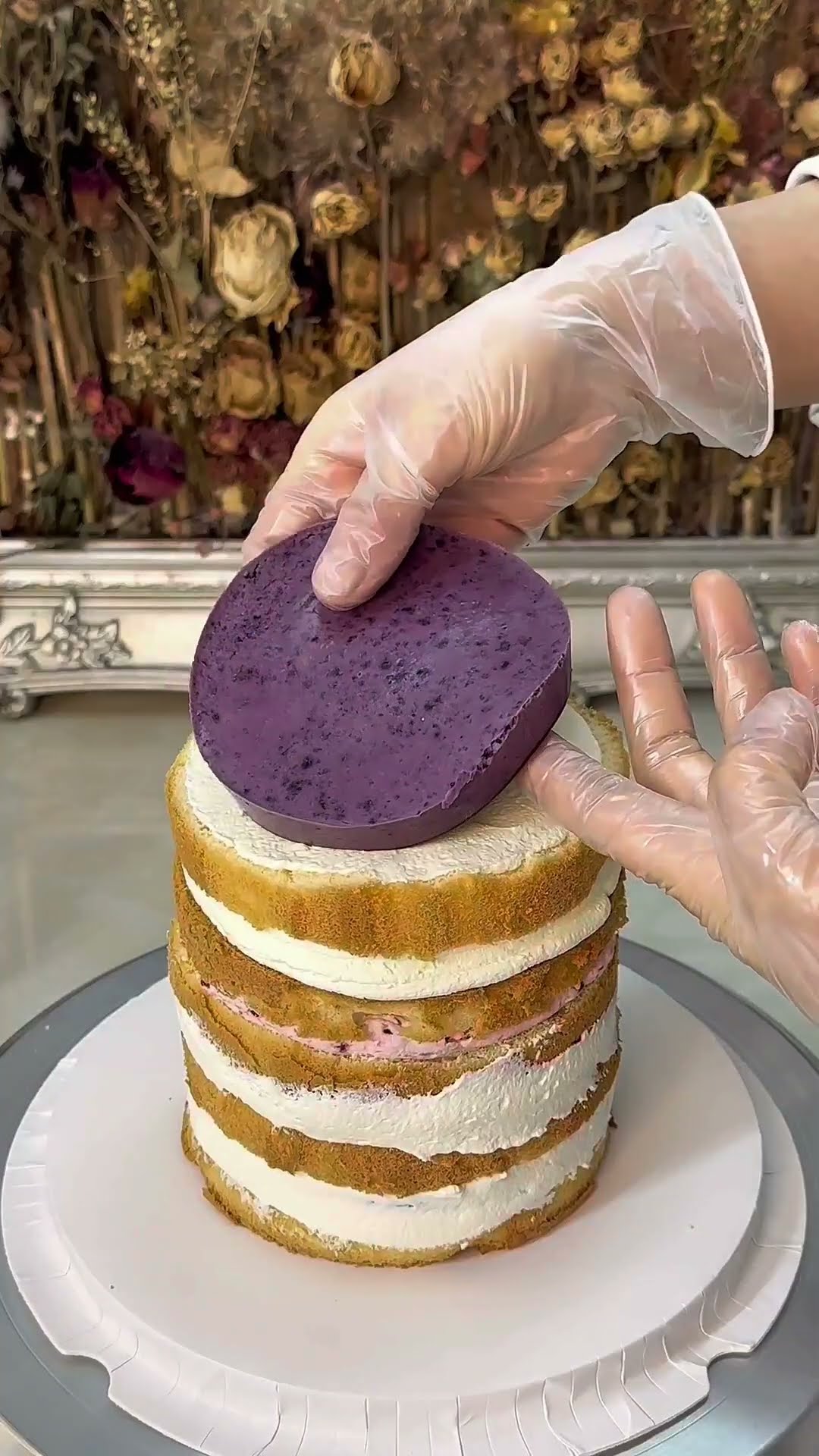 Immersive cake making | Harbin cake, #eggCake making #Girls Cake #Atmosphere Cake #