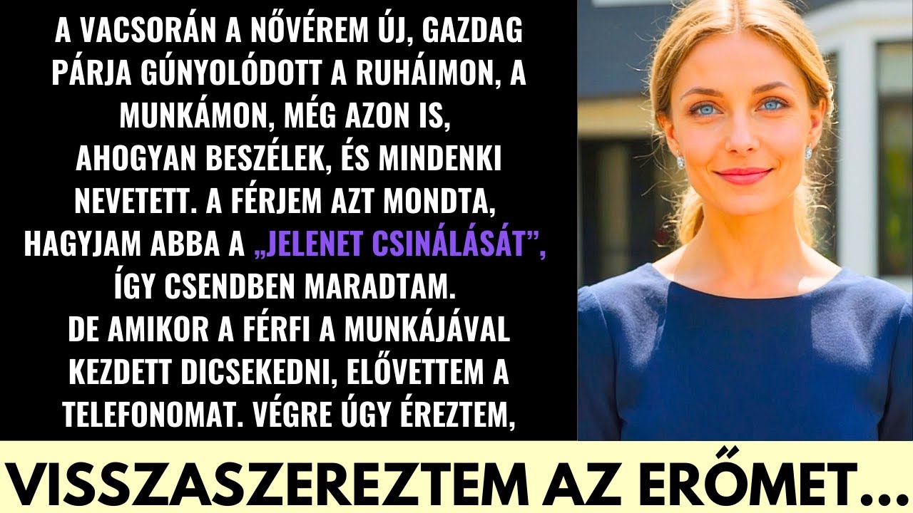 A Nővérem Gazdag Párja Megalázott—Elhallgatott, Amikor Felfedtem Milliomos Igazságom