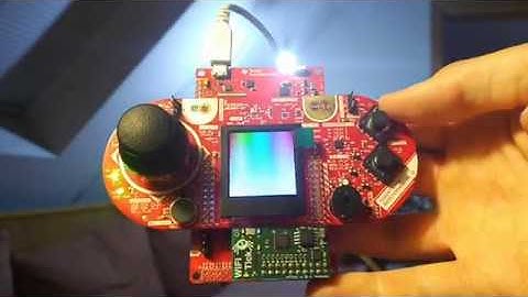 Led color control with MSP432 Launchpad and WifiTick