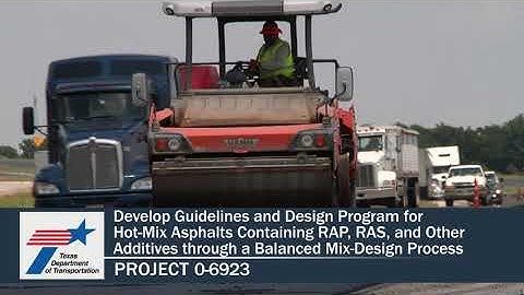 Develop Guidelines & Design Program for Hot-Mix Asphalts through Balanced Mix-Design Process 0-6923