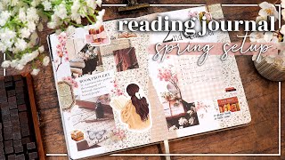 Reading Journal Setup for Spring 2024 // 2nd Quarter Layout & Books
