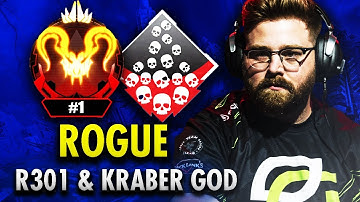 Best of Rogue - Unstoppable R301 & Kraber AIM - Ape Legends Montage