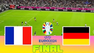 FRANCE vs GERMANY - Final UEFA EURO 2024 | Full Match All Goals