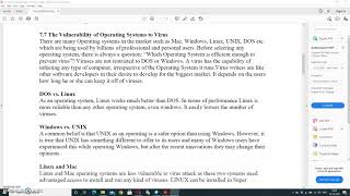 XII Grade Typography Chapter-7 Part-II Computer Virus