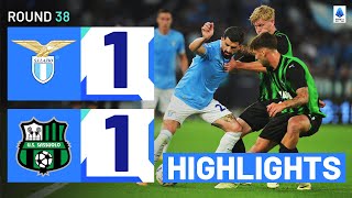 LAZIOSASSUOLO 11 | HIGHLIGHTS | Sassuolo come back from behind | Serie A 2023/24