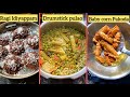 Lunchbox  murungakkai pulaoragi idiyappambaby corn pakoda recipelunchbox recipe