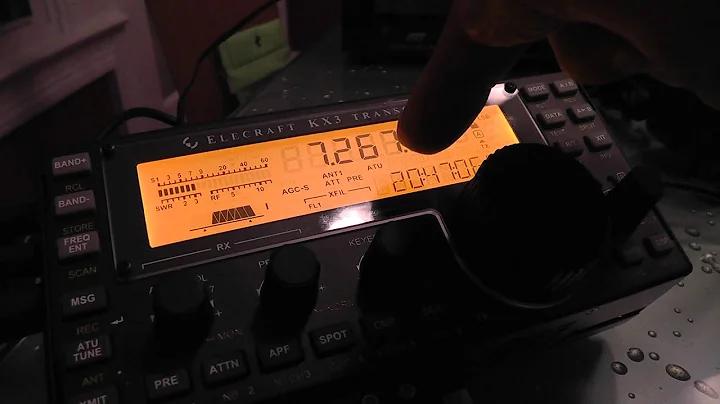 How to Lock Elecraft KX3  display, knobs and controls