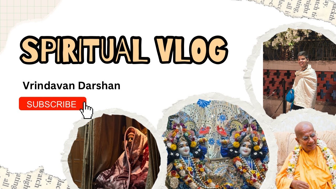 Spiritual trip || Vrindavan Dham Darshan 🫶 ️🥺 - YouTube