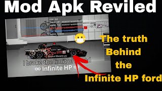 That's how I created the infinite HP ford in pixel car racer | Pixel car racer Mod apk reviled screenshot 1
