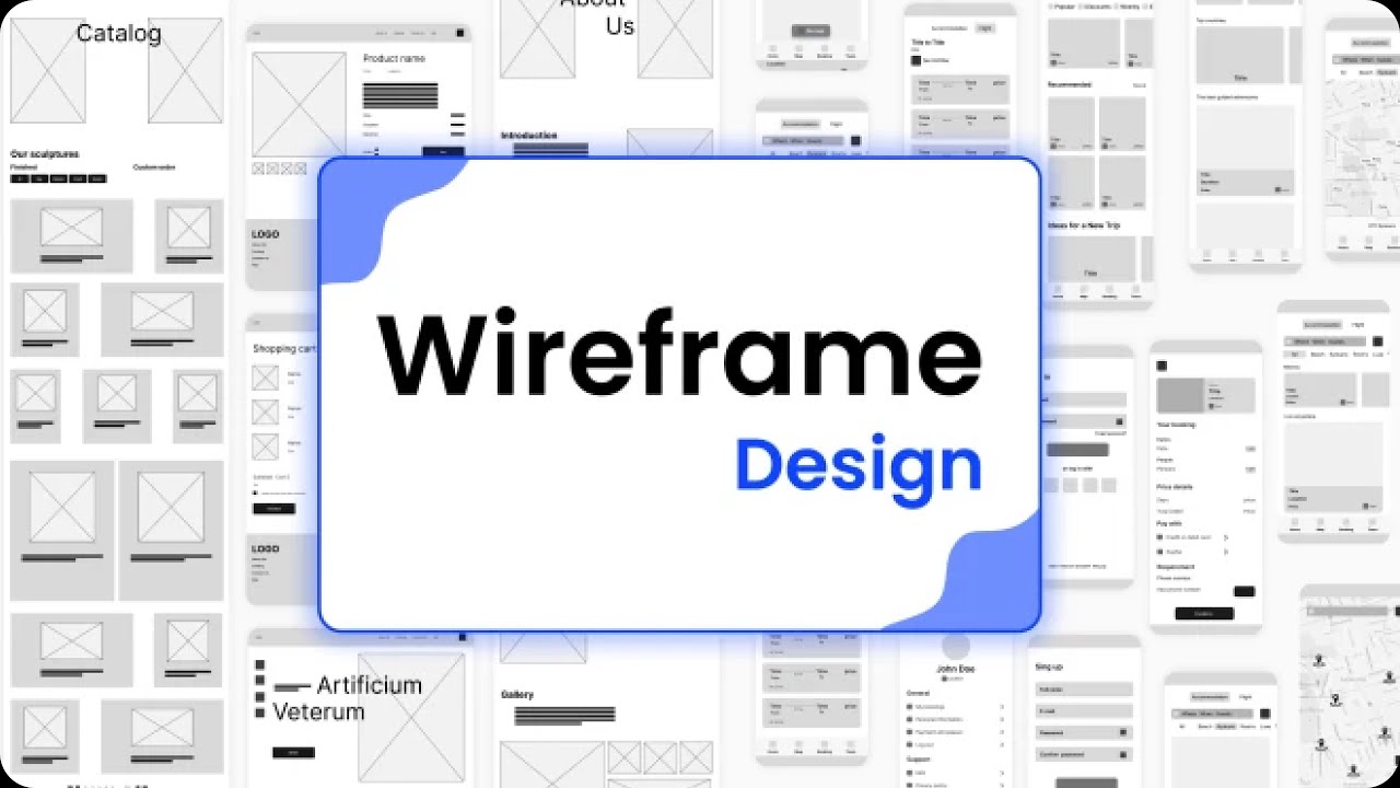 Ui/Ux Course - Lec3 (part 3) : How to create wireframes design تعلم ...
