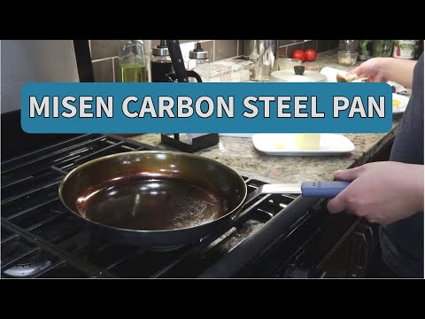 Misen Pre-Seasoned Carbon Steel Care