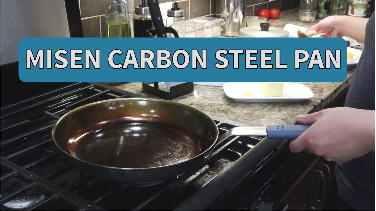 Misen Carbon Steel Pan Unboxing, Seasoning, and Review 