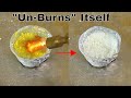 How Does Zinc Oxide &quot;Un-Burn&quot; Itself?