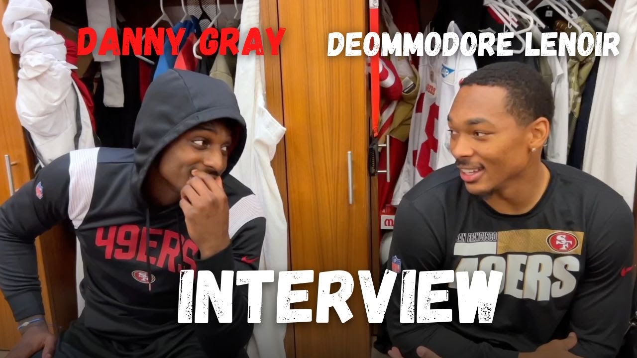 danny-gray-deommodore-lenoir-interview-larry-krueger-49ers-youtube