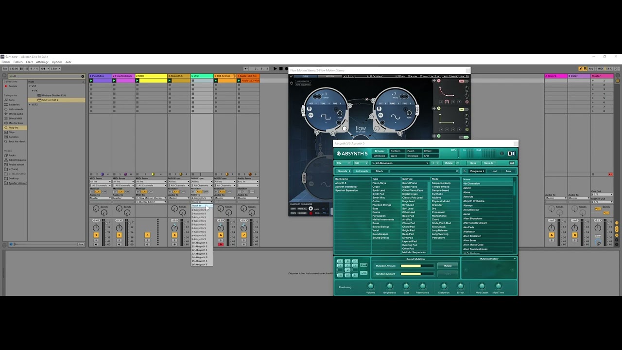 DEMO STUTTER EDIT 2 PSY TRANCE IMPROVISATION - YouTube