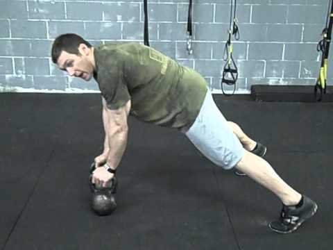 Kettlebell Renegade Rows