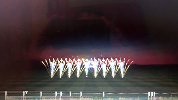 Through the fire and the flames pyromusical intro Finale 3D pending live show 2020!