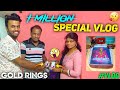 I GIFTED GOLDEN RINGS TO MY PARENTS || 1M SPECIAL VLOG ||THNQ FOR 1M FAMILY 😍