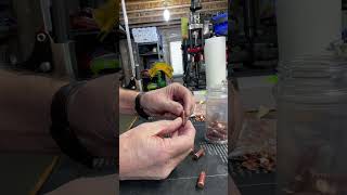 Sizing cast Bullets the easy way with the LEE APP press.