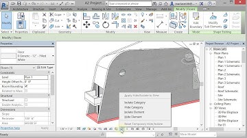 Revit Floor Material, Split Face