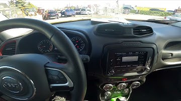 How to Check Contact List on Radio Display in Jeep Renegade ( 2014 - now ) | Open Phone Book