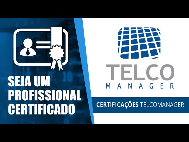 Certificações Telcomanager