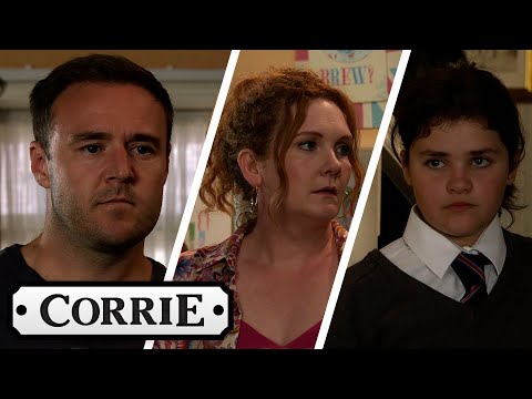 Tyrone Realises Hope Has Been Giving Away Information | Coronation Street