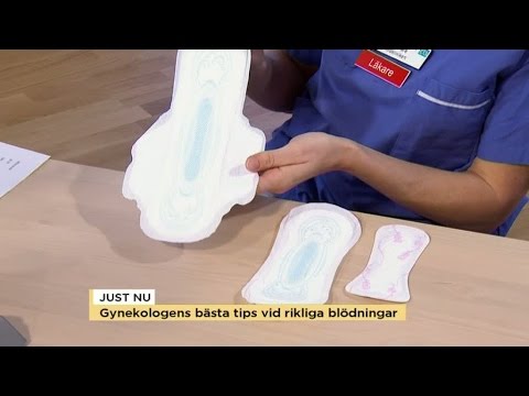 Video: Hur Man Inte Läcker Under Menstruationen