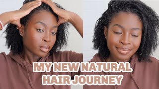 SAYING GOODBYE TO MY NATURAL HAIR FOR GOOD..? || CHIT CHAT GRWM
