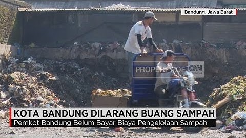 Live Report: Jabar Larang Bandung Buang Sampah di TPA Sarimukti