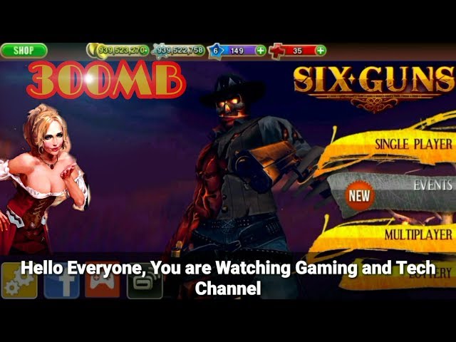 I install Six Guns MOD apk and win a multiplayer game in under 5 minutes -  4K Six Guns 2021 Glitch 