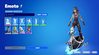 Fortnite All Season OG Battle Pass Skins & Emotes Showcase!