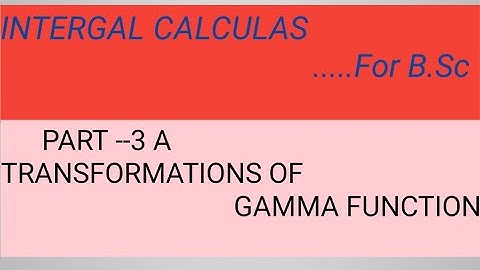 Transformers of Gamma Function