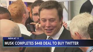 Elon Musk takes control of Twitter, fires CEO and CFO, sources say