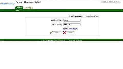 Destiny - login to access eBooks