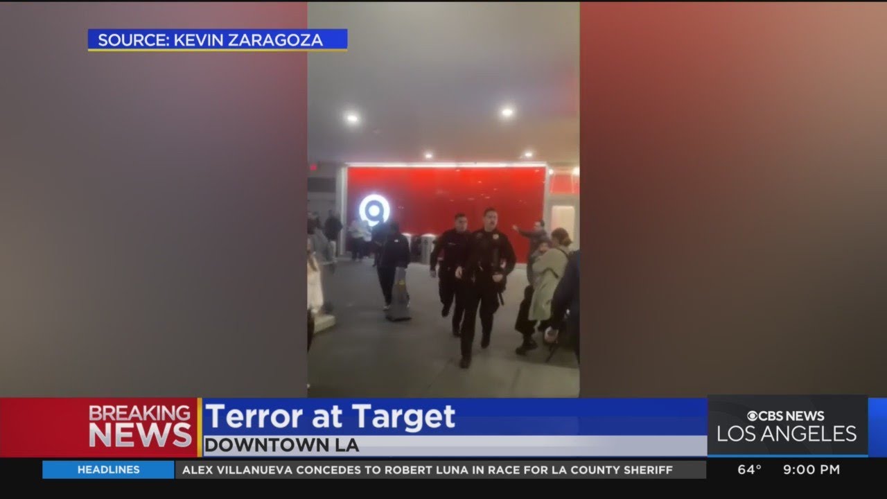 Homeless man stabs two people, including young boy, inside DTLA Target