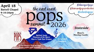 East Coast Pops Summit 2026 | Hosted by DPops | Livestream
The Davenport Pops Orchestra, the only pops orchestra at Yale University, is streaming its April 2026 concert live from Battell Chapel! Featuring Columbia Pops and Harvard Pops for the East Coast Pops Summit.
Concert is at 9PM EST.
Enjoy the show! East Coast Pops Summit 2026 | Hosted by DPops | Livestream