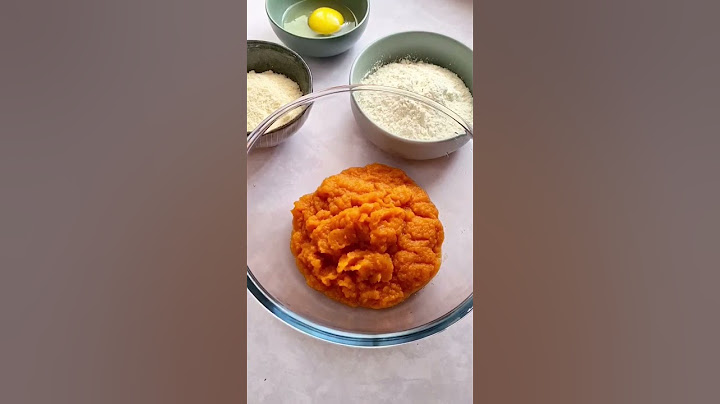 Gnocchi di carote/ Carrot gnocchi (no potatoes)