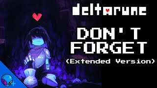 Don't Forget - Extended Version feat. Malena Ramonet (Deltarune Fan Lyric Cover) Resimi