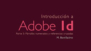 Introducción al uso de InDesign 5