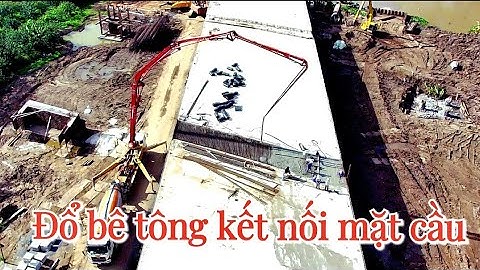Đường dẫn Cầu Rạch Miễu 2 / Cầu Ba Lai đã lắp hoàn tất 6 nhịp cầu và đổ bê tông kết nối mặt cầu