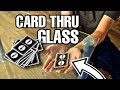 Magic Tutorial - SIGNED CARD THRU GLASS