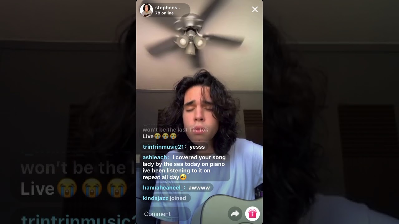 Stephen Sanchez   The Pool Instagram Live 782020