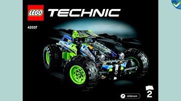 42037 B Muscle Racer LEGO® Technic Manual at the Brickmanuals Instruction Archive
