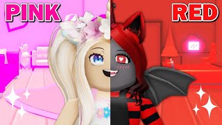 LIVING In Our FAVORITE COLOR In Adopt Me! (Roblox)